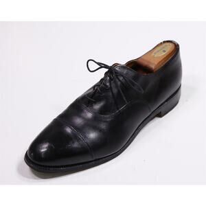 Tecnic for Lynn Boot Black Captoe Oxford Shoes Benchmade England UK 11 - US 12